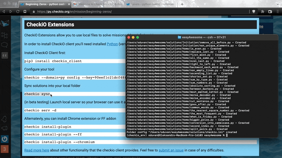 CheckiO Chess Week - python coding challenges - Py.CheckiO